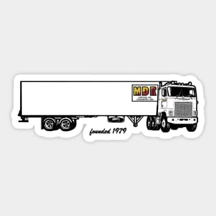 MDR Cartage (front only) Sticker